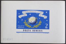 Poštovní známka Rumunsko 1964 Lety do vesmíru Mi# Block 56 Kat 12€