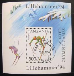 Poštovní známka Tanzánie 1994 ZOH Lillehammer Mi# Block 239