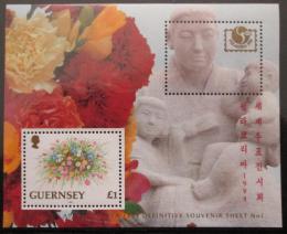 Poštovní známka Guernsey 1994 Výstava PHILAKOREA Mi# Block 12