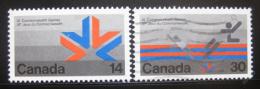 Poštovní známky Kanada 1978 Hry spoleèenství Mi# 685-86