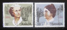Poštovní známky Kanada 1985 Slavné ženy Mi# 946-47