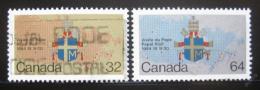 Poštovní známky Kanada 1984 Návštìva papeže Mi# 925-26