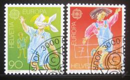 Poštovní známky Švýcarsko 1989 Evropa CEPT Mi# 1391-92