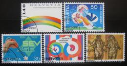 Poštovní známky Švýcarsko 1989 Výroèí a události Mi# 1397-01