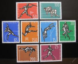 Poštovní známky Jugoslávie 1962 Sporty Mi# 1016-23 Kat 20€
