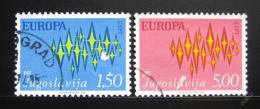 Poštovní známky Jugoslávie 1972 Evropa CEPT Mi# 1457-58