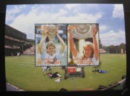 Poštovní známky Svatý Vincenc Gren 1988 Wimbledon Mi# Block 37
