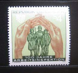 Poštovní známka Rakousko 1983 Inspekce práce Mi# 1735