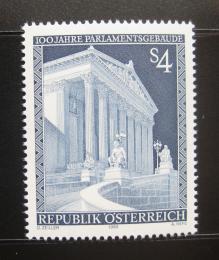 Poštovní známka Rakousko 1983 Budova parlamentu Mi# 1760