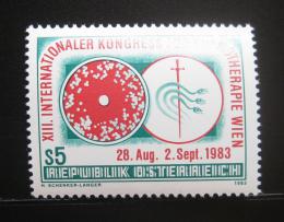 Poštovní známka Rakousko 1983 Kongres chemoterapie Mi# 1748