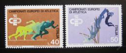 Poštovní známky Itálie 1974 ME v atletice Mi# 1453-54