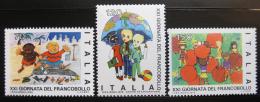 Poštovní známky Itálie 1979 Dìtské kresby Mi# 1679-81