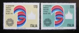 Poštovní známky Itálie 1979 Výstava strojù Mi# 1665-66