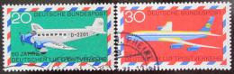 Poštovní známky Nìmecko 1969 Letadla Mi# 576-77