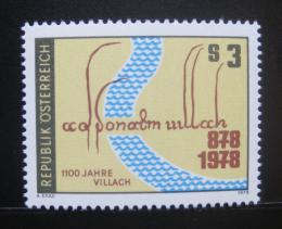 Poštovní známka Rakousko 1978 Villach, Korutany Mi# 1582