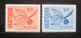 Poštovní známky Norsko 1965 Evropa CEPT Mi# 532-33