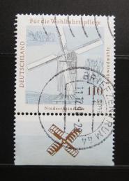Poštovní známka Nìmecko 1997 Vìtrný mlýn Mi# 1950