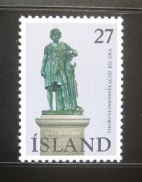 Poštovní známka Island 1975 Socha Thorvaldsena Mi# 511