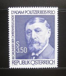 Poštovní známka Rakousko 1985 Dr. Adam Politzer, lékaø Mi# 1826