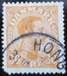 Poštovní známka Dánsko 1921 Král Christian X. Mi# 123