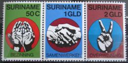 Potovn znmky Surinam 1980 Nezvislost, z arku Mi# 923-25 - zvtit obrzek