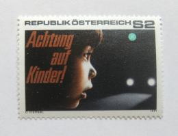 Poštovní známka Rakousko 1971 Bezpeènost silnièního provozu Mi# 1354