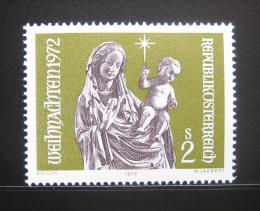 Poštovní známka Rakousko 1972 Vánoce Mi# 1405