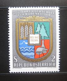 Poštovní známka Rakousko 1972 Zemìdìlská Univerzita Mi# 1401