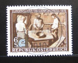 Poštovní známka Rakousko 1978 Kongres rodiny Mi# 1587