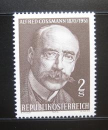 Poštovní známka Rakousko 1970 Alfred Cossmann, rytec Mi# 1342