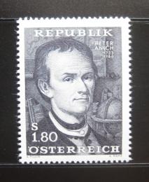 Poštovní známka Rakousko 1966 Peter Anich, kartograf Mi# 1216