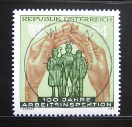 Poštovní známka Rakousko 1983 Inspekce práce Mi# 1735