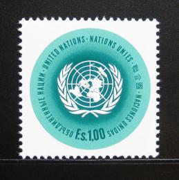Poštovní známka OSN Ženeva 1969 Emblém OSN Mi# 7
