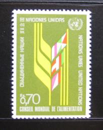 Poštovní známka OSN Ženeva 1976 Zasedání potravinové rady Mi# 62