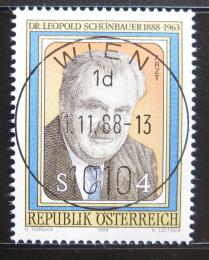 Poštovní známka Leopold Schönbauer, lékaø Mi# 1941