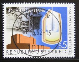 Poštovní známka Rakousko 1992 LD ocelový mlýn Mi# 2063