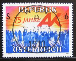 Poštovní známka Rakousko 1995 Komora pracujících Mi# 2147