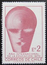 Poštovní známka Chile 1970 Rok vzdìlání Mi# 734