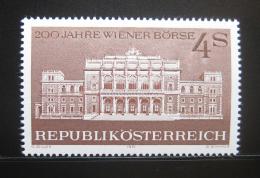 Poštovní známka Rakousko 1971 Vídeòská burza Mi# 1367