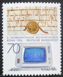 Poštovní známka Nìmecko 1984 Kongres archiváøù Mi# 1224