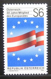 Poštovní známka Rakousko 1986 Vstup do Rady Evropy Mi# 1842