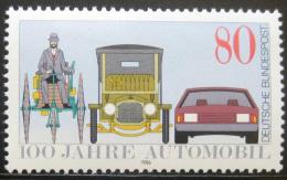 Potovn znmka Nmecko 1986 Stolet automobil Mi# 1268
