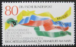 Potovn znmka Nmecko 1986 Unie katolickch student Mi# 1283
