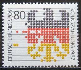Poštovní známka Nìmecko 1987 Sèítání lidu Mi# 1309