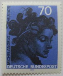 Poštovní známka Nìmecko 1975 Hlava, Michelangelo Mi# 833