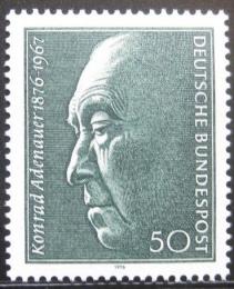 Poštovní známka Nìmecko 1976 Konrad Adenauer Mi# 876
