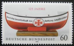 Poštovní známka Nìmecko 1990 Záchranný èlun Mi# 1465