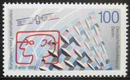 Poštovní známka Západní Berlín 1989 Výstava rádií Mi# 847
