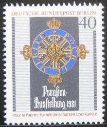 Poštovní známka Západní Berlín 1981 Medaile Mi# 648