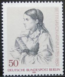 Poštovní známka Západní Berlín 1985 Bettina von Arnim, spisovatelka Mi# 730